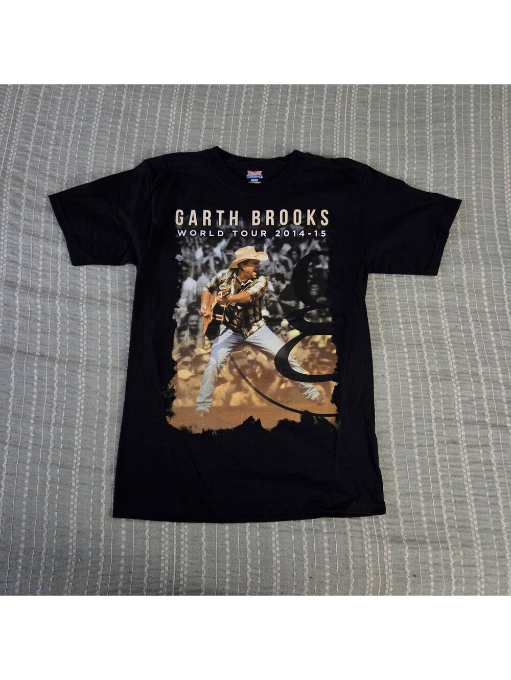 Garth Brooks Black Concert T Shirt